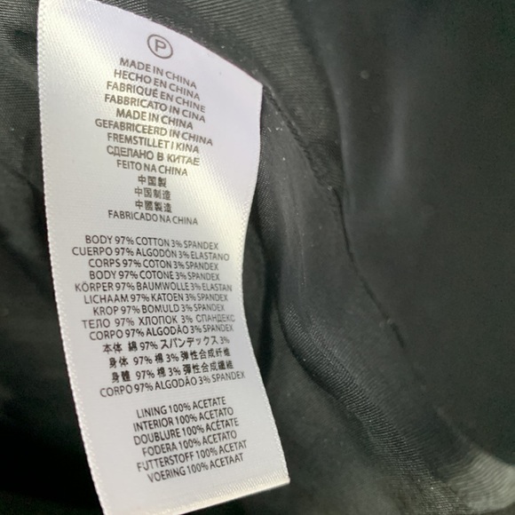 EUC Michael Kors Womens size 8 blazer business casual silver black button jacket - Picture 10 of 10